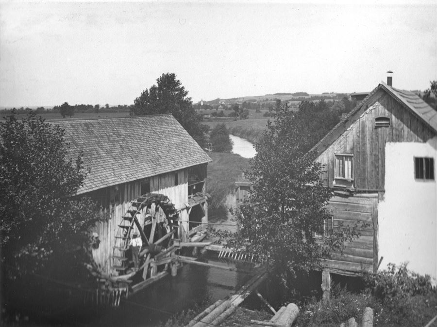 Foto Boesl Mühle an der Strogen in Wartenberg